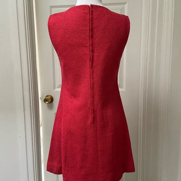 Vintage 1960s sleeveless dress. Custom made. Small - Picture 4 of 5